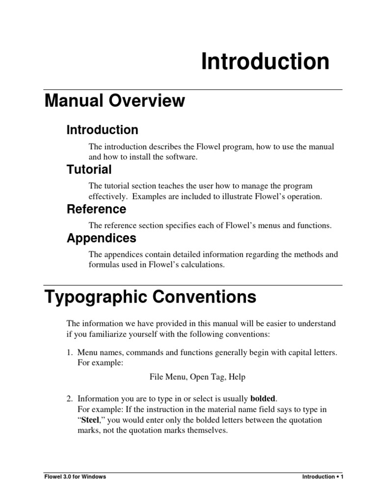 Flowel 3.0 User Manual Overview | PDF | Windows Registry | Microsoft ...