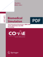 Biomedical Simulation - Third International Symposium - ISBMS 2006 - Zurich Switzerland