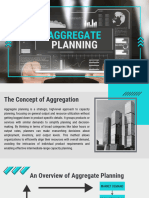 AGGREGATE PLANNING 