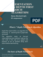 Presentation On Depth First Search Algorithm Morshed Arifin