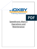 Speedtronic Mark II Operations and Maintenance Course Profile v2 Jan 20
