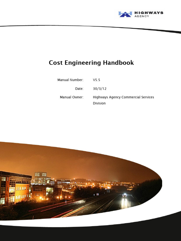 Cost Engineering for Highways | PDF | Business | Business Economics