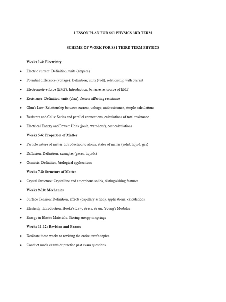 lesson-plan-for-ss1-physics-3rd-term-download-free-pdf-electrical