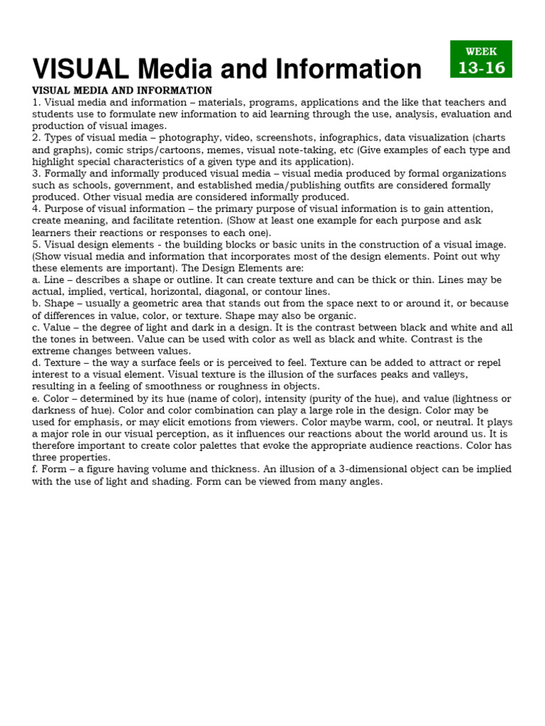 Mil-Module-4qtr-Week 13-16 | PDF | Digital Audio | Composition (Visual ...