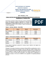 Cap Prices For Petroleum Products Wef 6th March 20 - 240314 - 081408