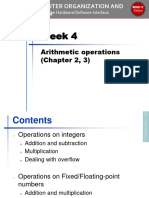 CA - 04 - Arithmetic Operations