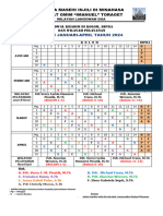 Jadwal Khadim Di Kolom 2024 Januari-April