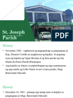 History - St. Joseph Parish Taguig