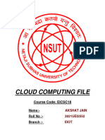 AKSHAT Cloud Practical File