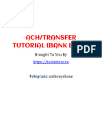 Ach Transfer Tutorial (Bank Load)