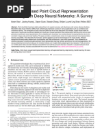 TPAMI 2023 Unsupervised Point Cloud Representation Learning With Deep Neural Networks A Survey