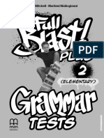 Full Blast PLUS 2 (ELEMENTARY) - Grammar Tests