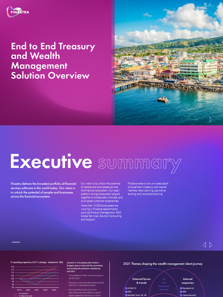 Treasury and Wealth Management Overview | PDF | Banks | Cloud Computing