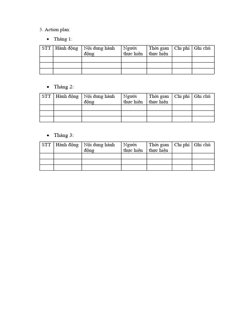 Action Plan | PDF
