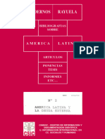 América Latina y La Deuda Externa