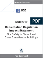 Fire Safety in New Class 2 and Class 3 Residential Buildings Consultation Ris