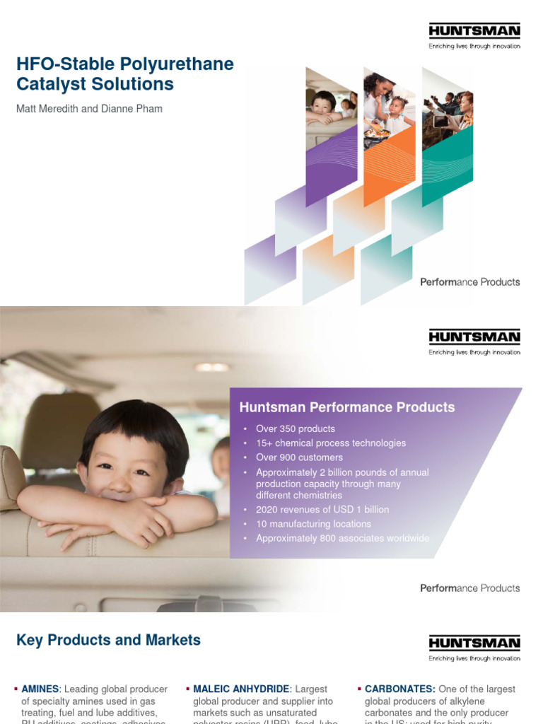 Huntsmann Isolamento F and F HFO Catalyst Development | PDF ...