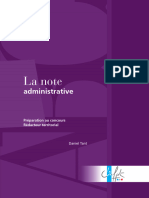 Note Administrative 12