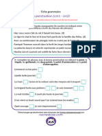 La Ponctuation Cm1 Cm2