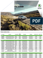 Lista de Pret Skoda Octavia Combi