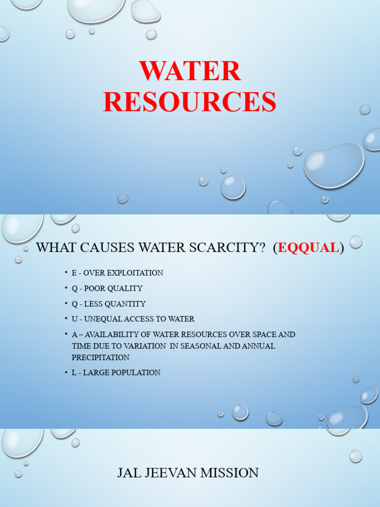 Causes and Solutions for Water Scarcity | PDF | Water Scarcity | Dam