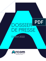 Arcom Dossier de Presse