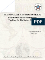 Thomas - Thinking Like A Russian Officer - Monograph - Thomas (Final)