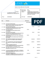 Statement For A/c 6077101003912 Between 05-Jan-2022 and 31-Dec-2022