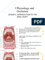 Oral Physiology and Occlusion