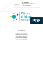 Informe de Auditoria Clinica Medicos S.A. 01-1