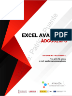 EXCEL AVANZADO. Unidad 1. Funciones