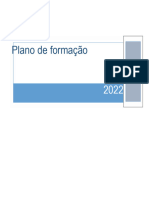 Modelo de Plano de Formação