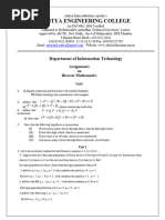 Assignments-DISCRETE MATHEMATICS