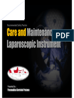 Perawatan Instrumen Laparoscopy PKP 2024
