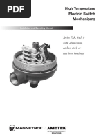 Electric Switch Mechanisms: High Temperature