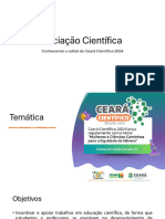 Iniciação Científica - Entendendo o Edital Do Ceará Científico