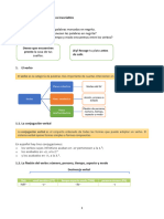 Tema 2 - El Verbo y Las Palabras Invariables