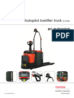 Autopilot Lowlifter Truck 2.4 Ton WWW - Toyota-Forklifts - Eu LAE240