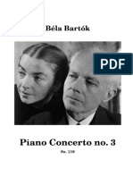 Bartok, Concert Piano #3, Sz.119