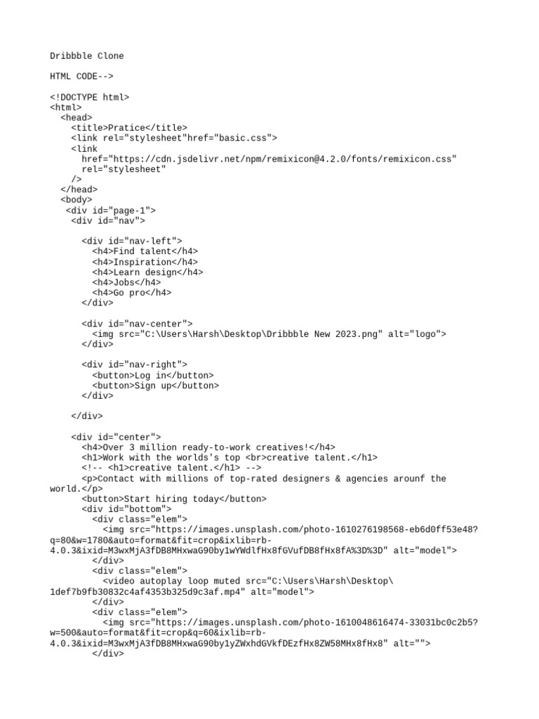 Dribbble Clone Download Free Pdf Sans Serif Typefaces Written
