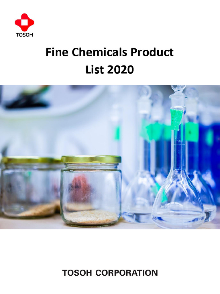 Fine Chemicals Product List PDF Chemistry Molecules