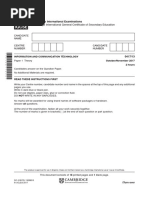 Cambridge International General Certificate of Secondary Education