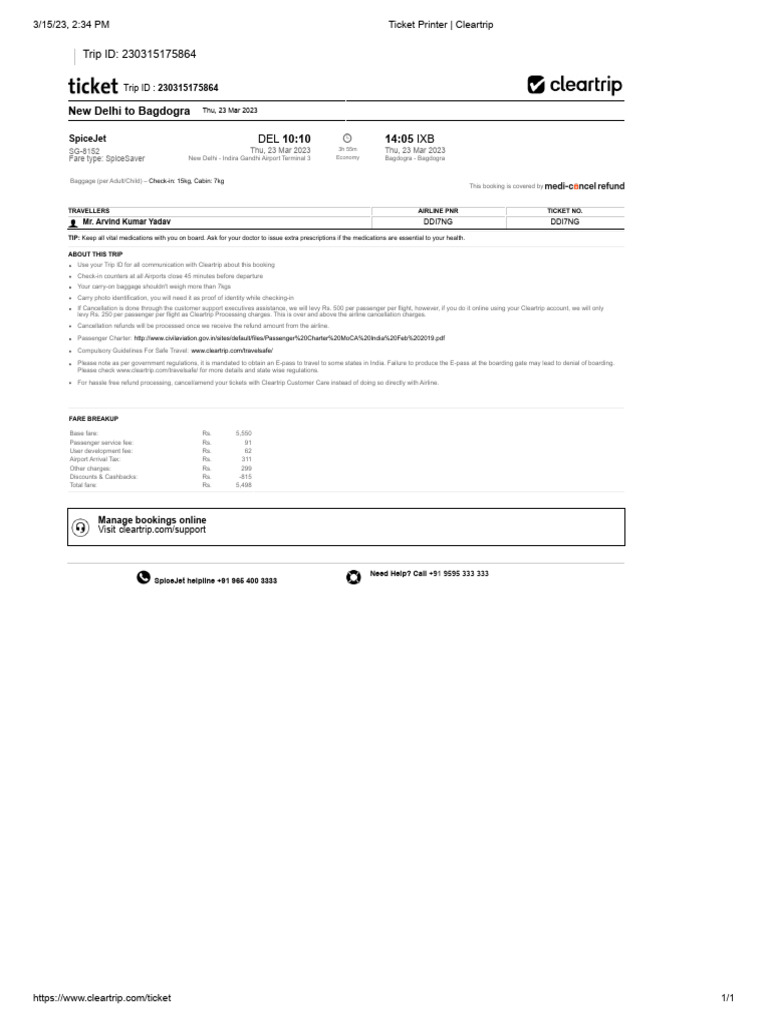 ticket-printer-cleartrip-pdf-aviation-transport