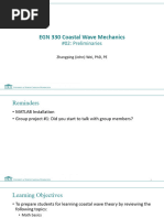 EGN330 Coastal Wave Mechanics 02