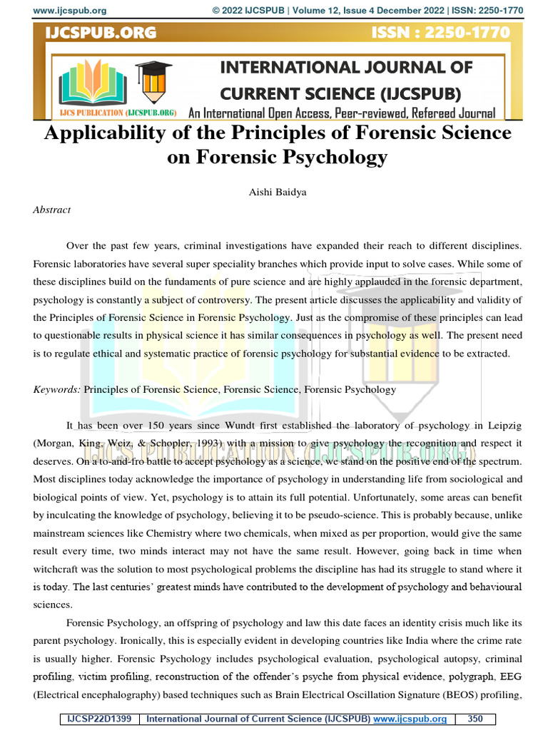 ijcsp22d1399-pdf-forensic-science-offender-profiling