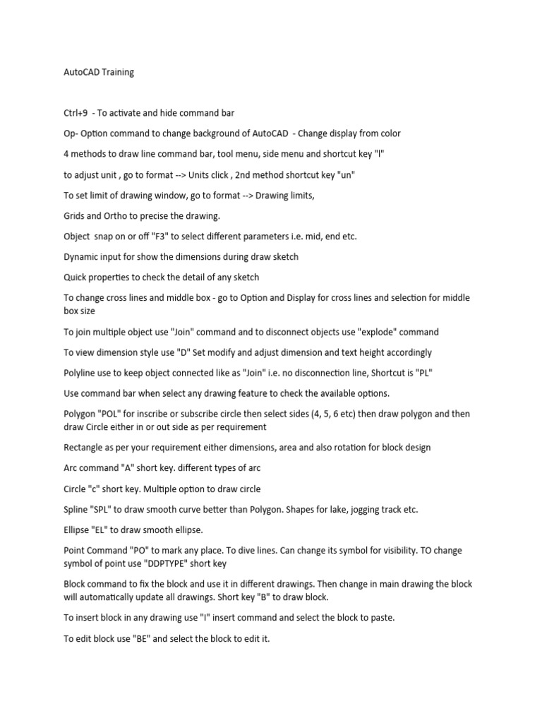 AUTOCAD 2022 TRAINING MANUAL FREE PDF DOWNLOAD visual data 6