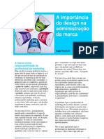 A importancia do design na adminsitração da marca