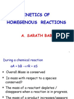 2.Kinetics Homogenous Reactions