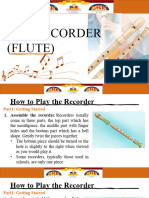 q4 the Recorder (Flute)
