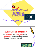 SENTENCE-STRUCTURES